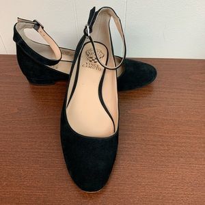 Vince Camuto Suede Strappy Flats